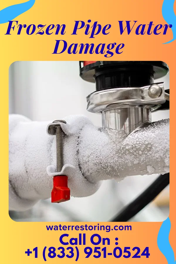 Frozen Pipe Water Damage in Angie, LA